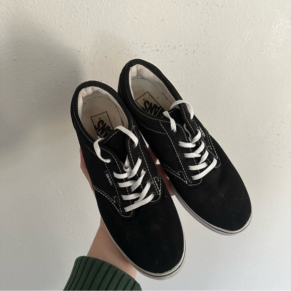Vans Classic Black Atwood Low Skate Sneakers - Picture 8 of 9